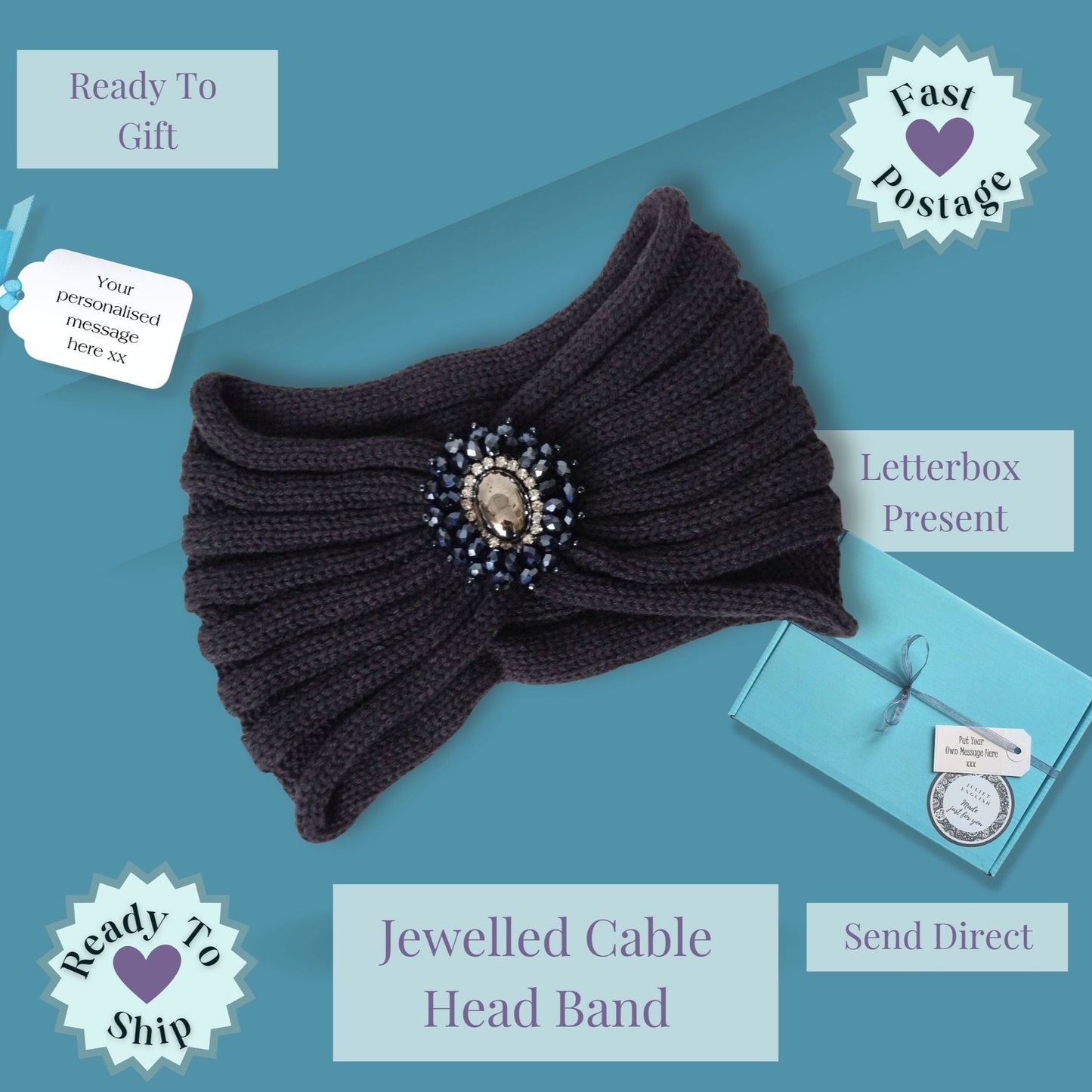 Bling Headband - Black