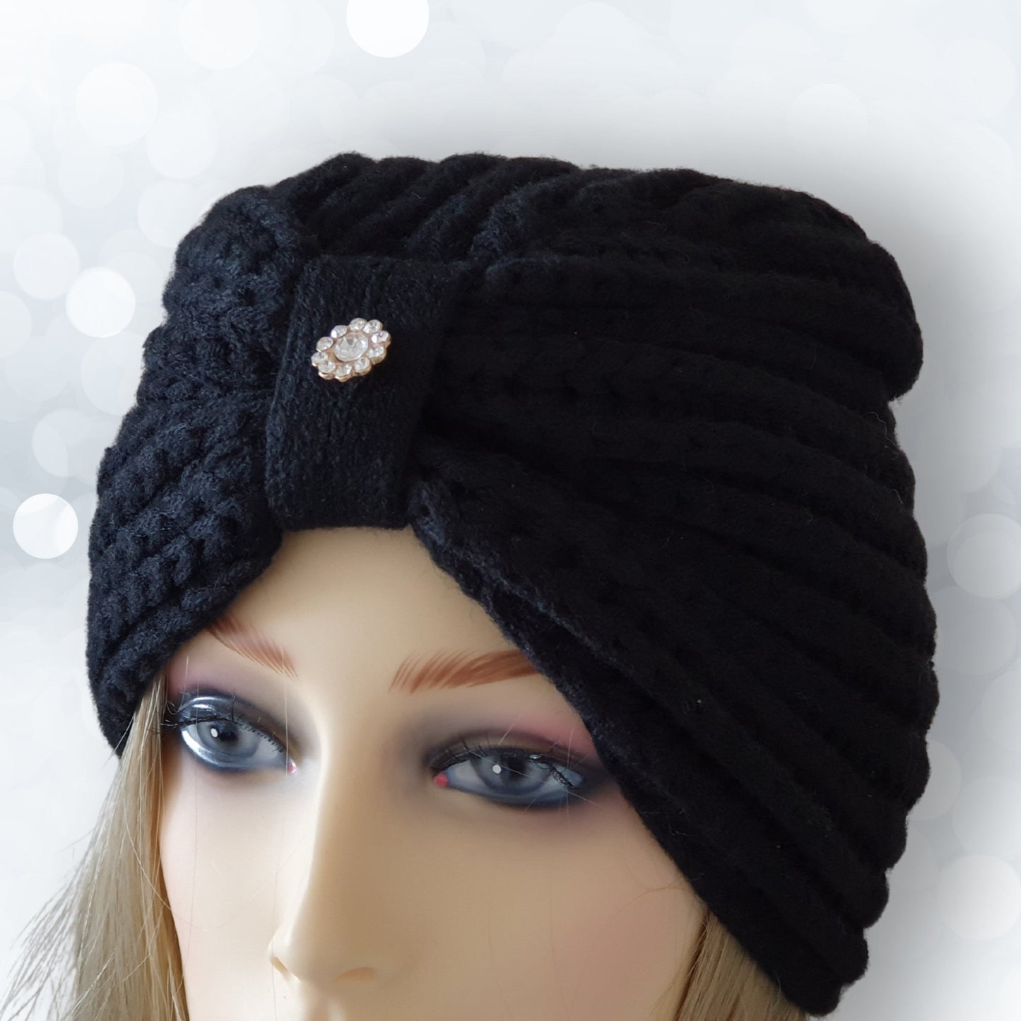 Beanie Bling Hat - Black