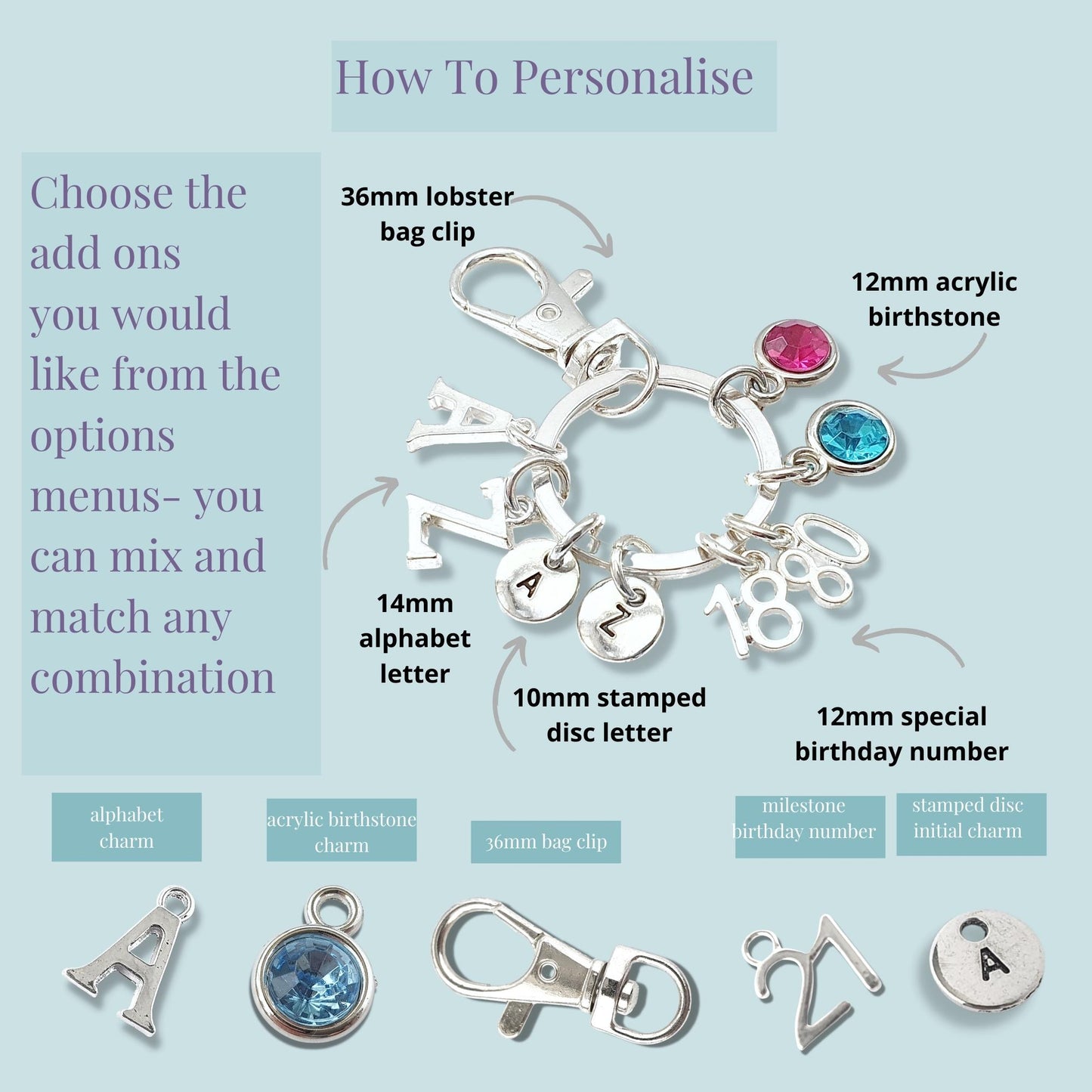 If Dad Can't Fix It Keyring - Silver