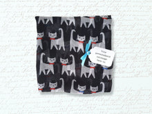 Load image into Gallery viewer, Happy Cats Scarf - Black
