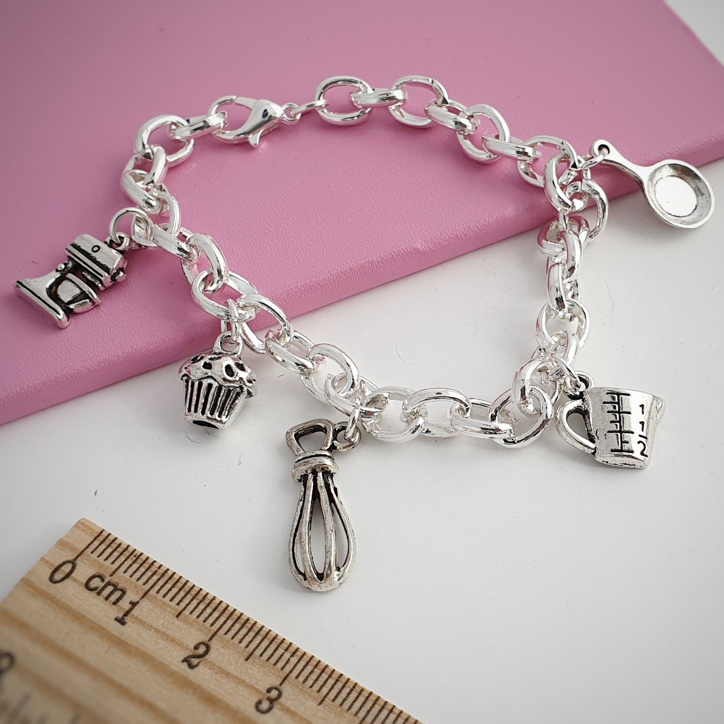 Cooks Charm Bracelet - Silver