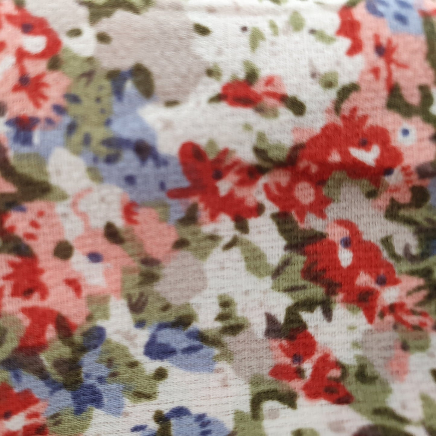 Ditsy Floral Twist Knot Headband ~ Reds