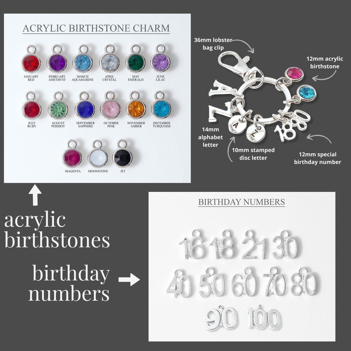 Engraved 'Fur Mama' Greyhound Keyring - Silver