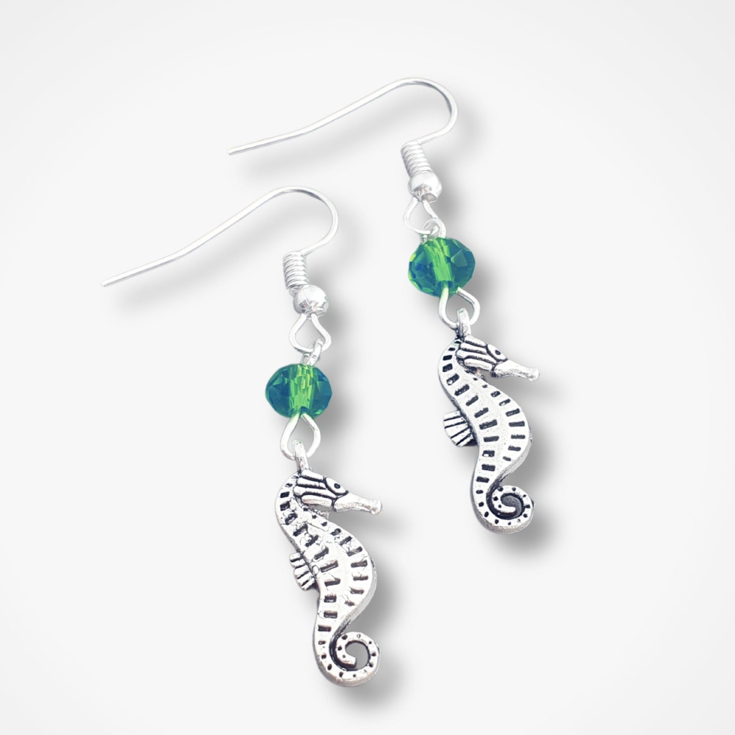 Seahorse Earrings - Silver
