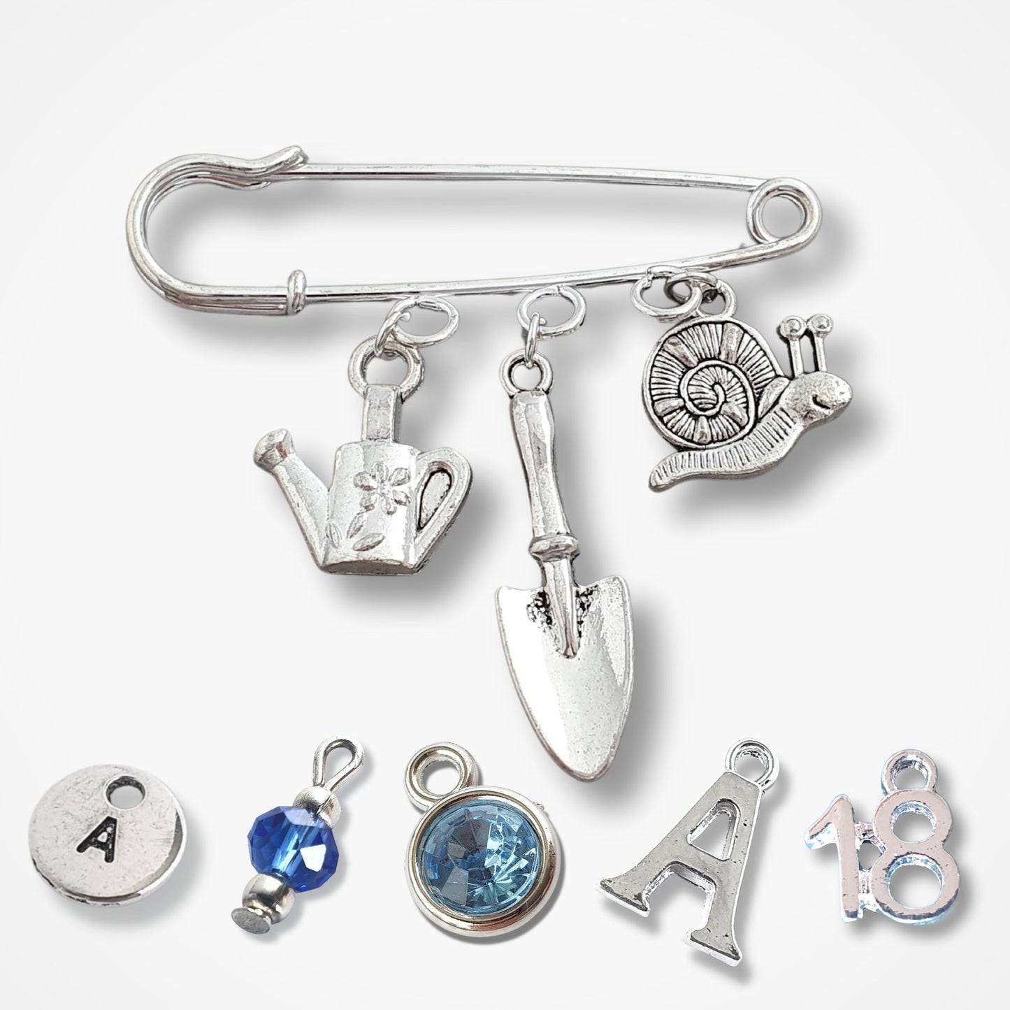 Garden Lover Brooch - Silver