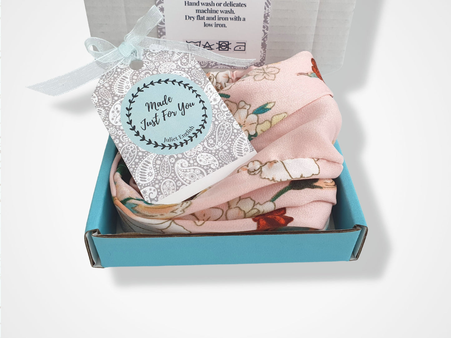 Vintage Style Floral Twist Knot Hairband - Pink