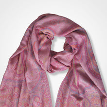 Load image into Gallery viewer, Pashmina Style Paisley Scarf - Pink
