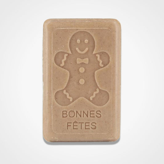 125g French Marseille Soap Bonhomme Pain Epices Gingerbread Man