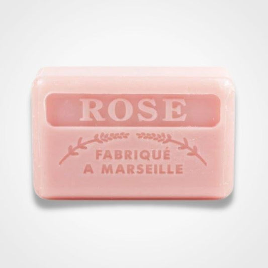 125g French Marseille Soap Rose