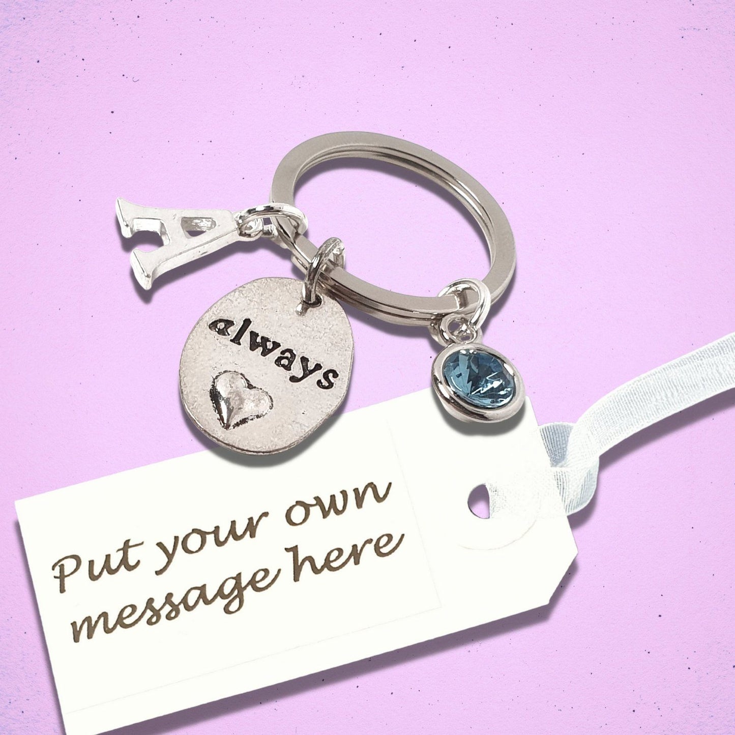 Always Keyring Silver