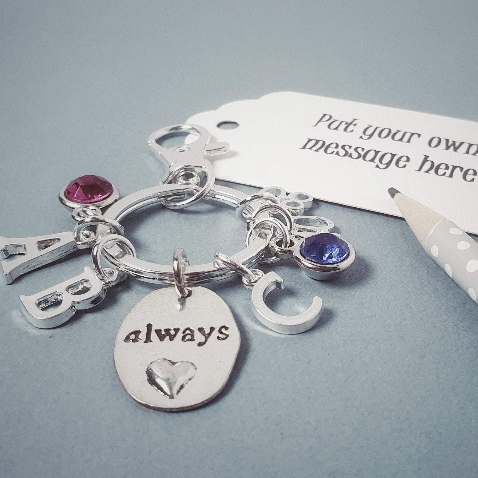 Always Keyring Silver
