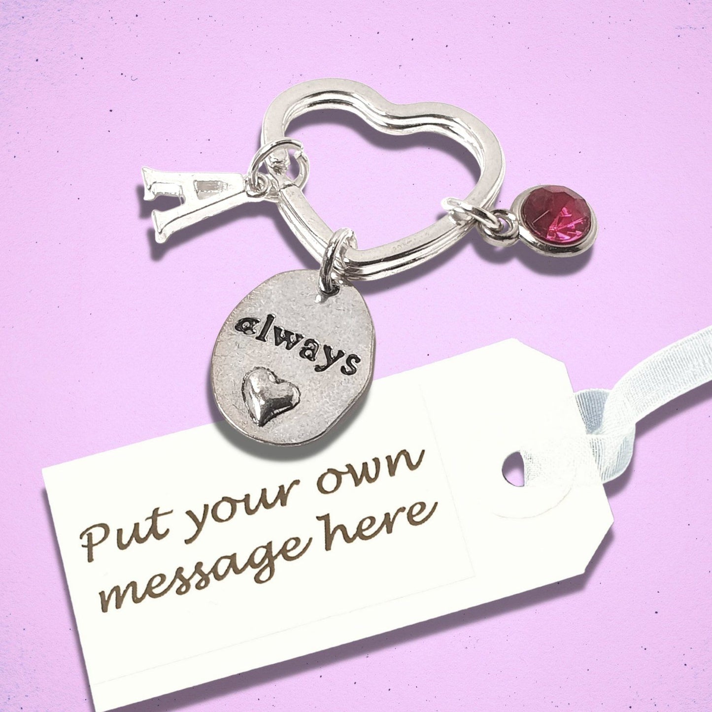 Always Keyring Silver