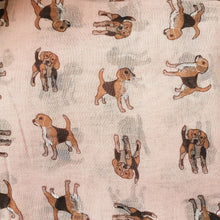 Load image into Gallery viewer, Beagle Dog Scarf Pink
