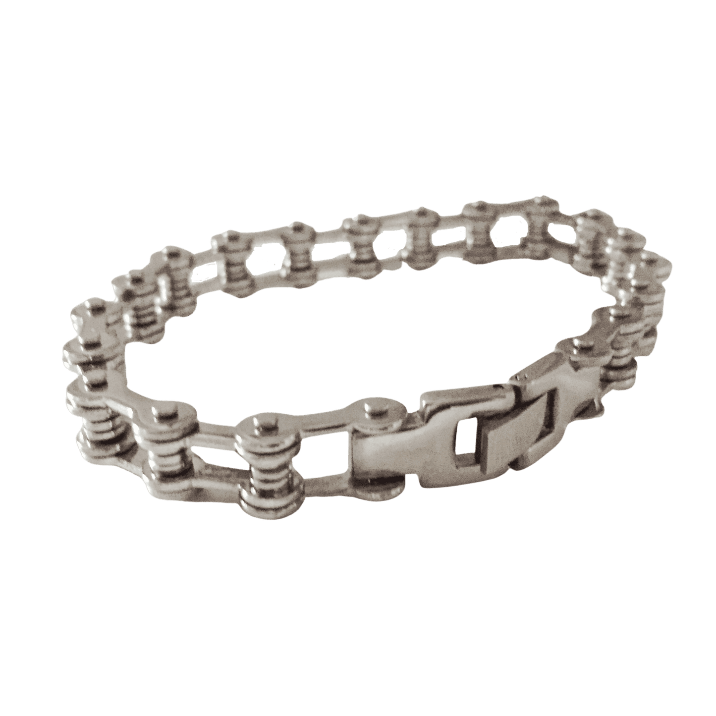 Bicycle Chain Bracelet Silver