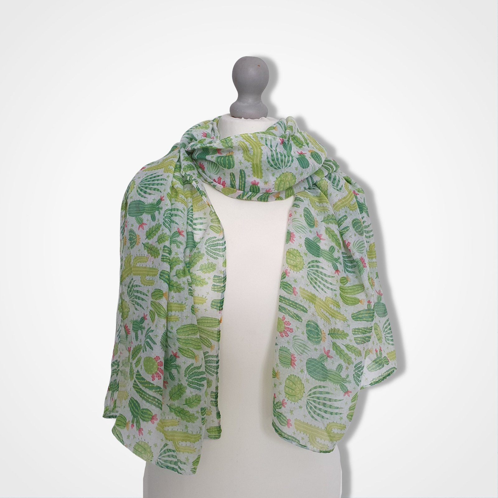 Cactus print scarf best sale