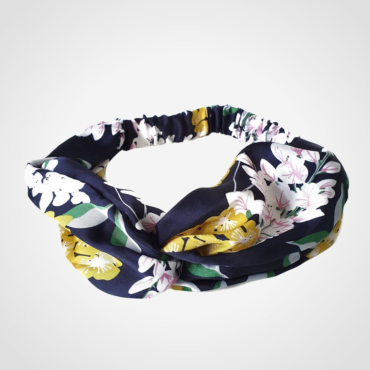 Cherry Blossom Headband Black