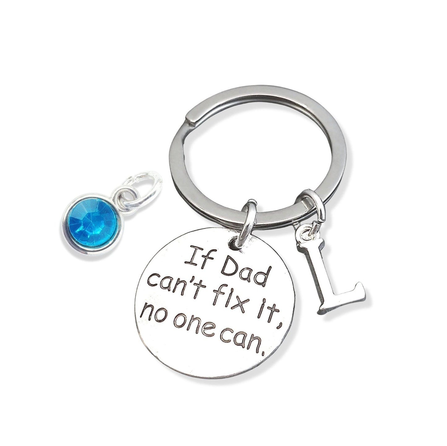 Dad Can Fix Keyring Silver