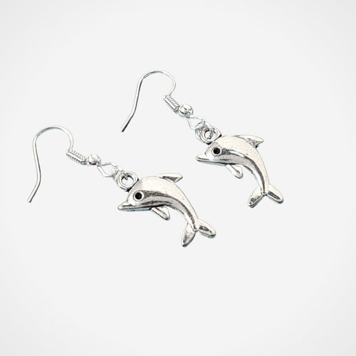 Dolphin Earrings Silver