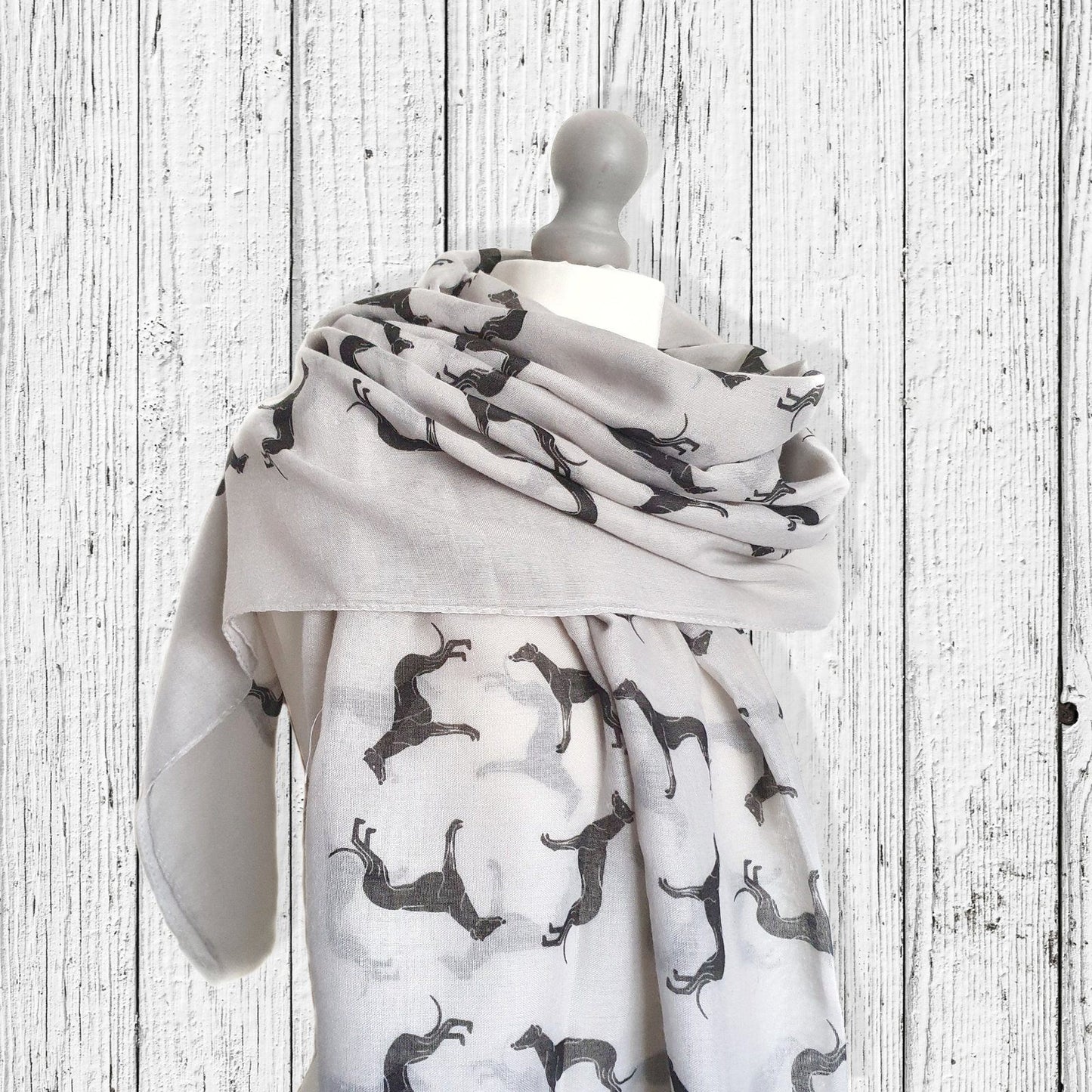 Greyhound Scarf Grey