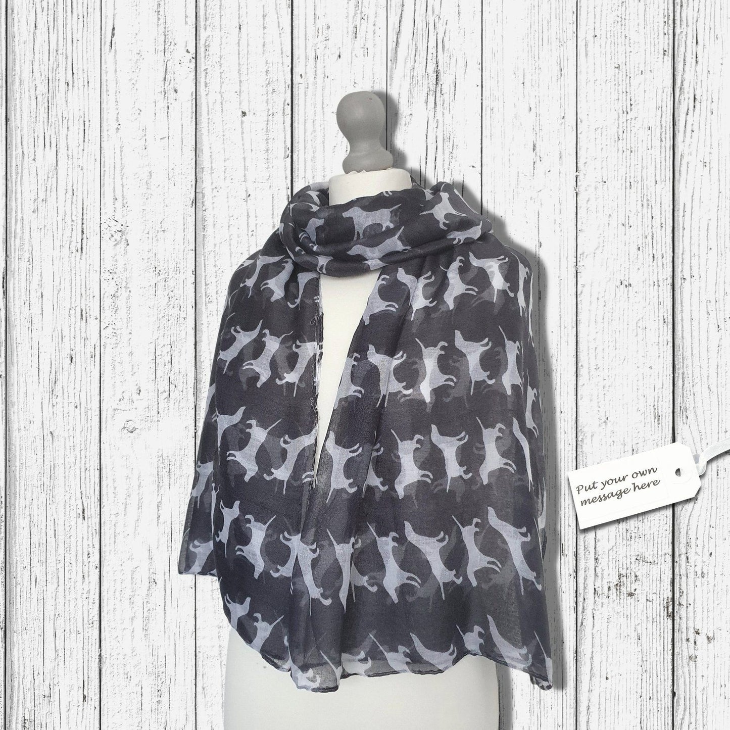 Labrador Scarf Charcoal