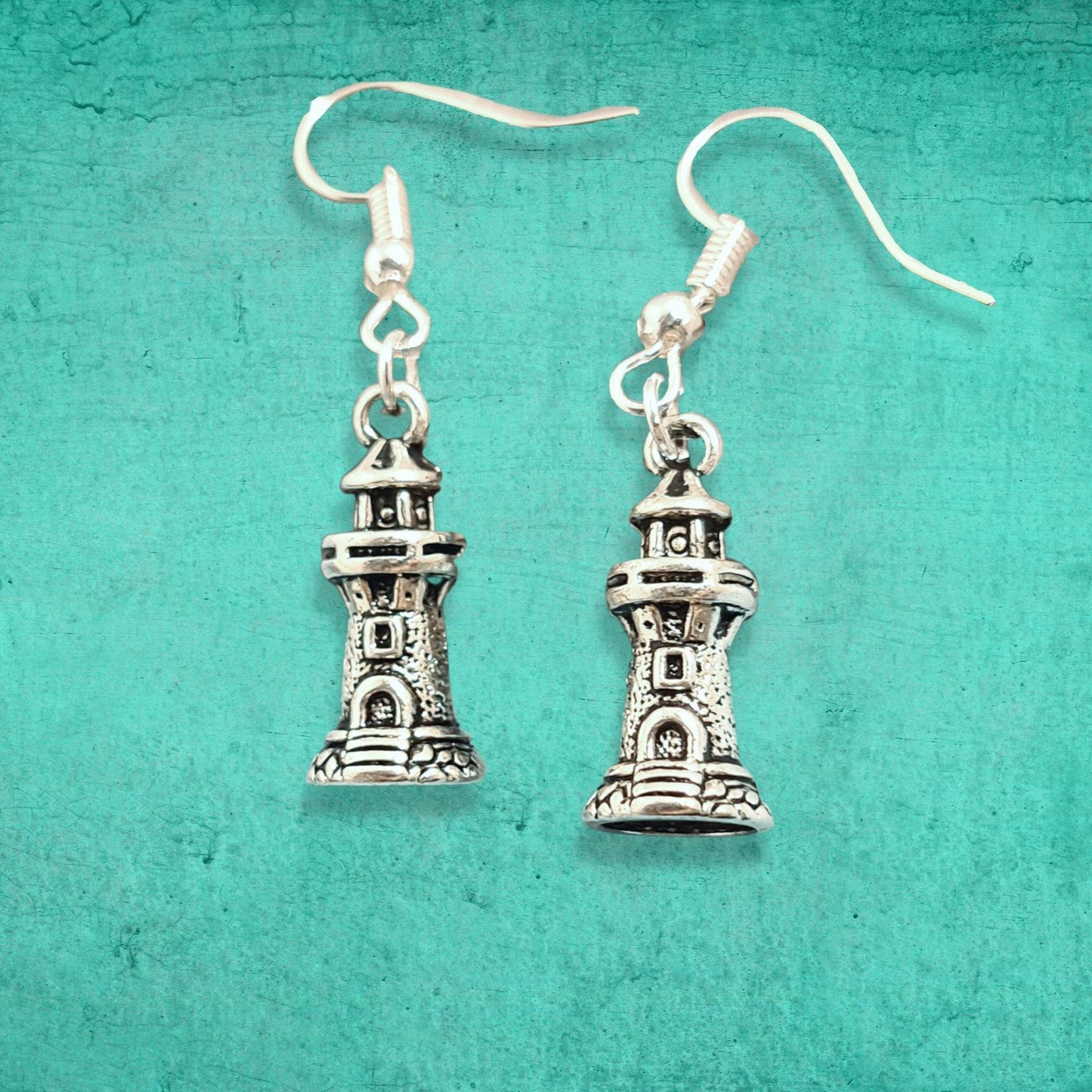 Lighthouse Earrings Silver
