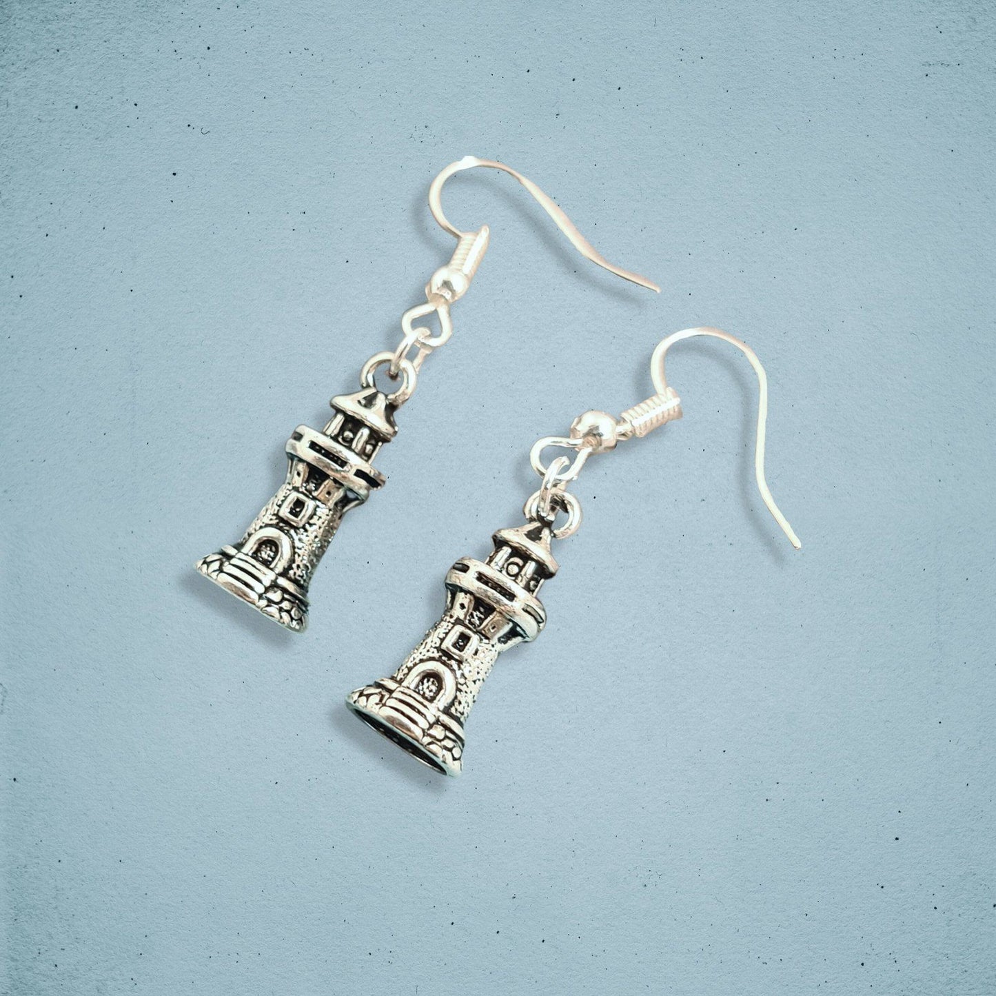 Lighthouse Earrings Silver