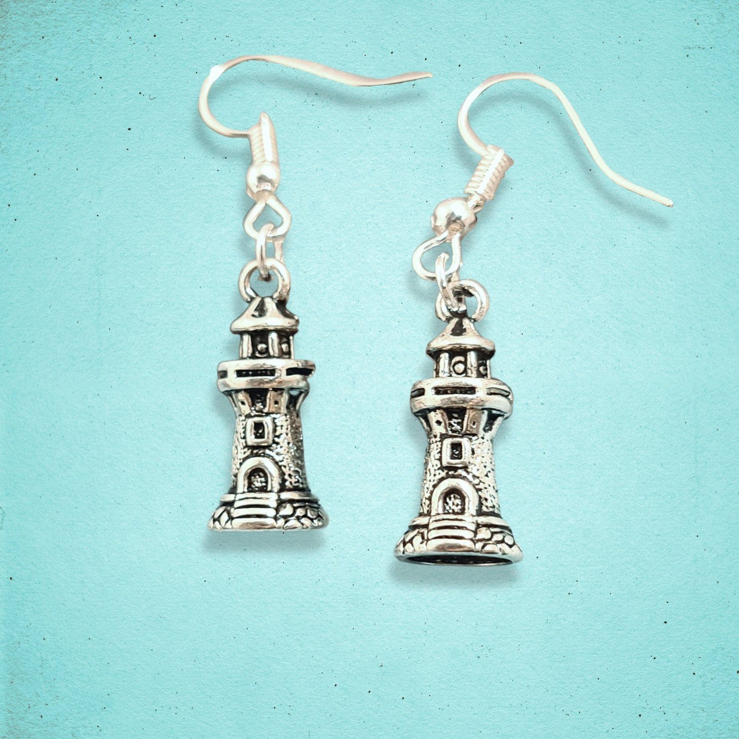 Lighthouse Earrings Silver