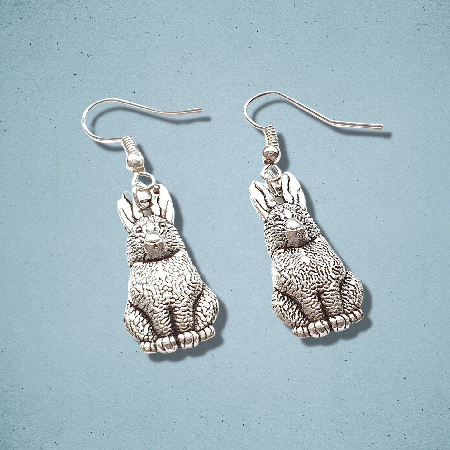 Rabbit Earrings Silver