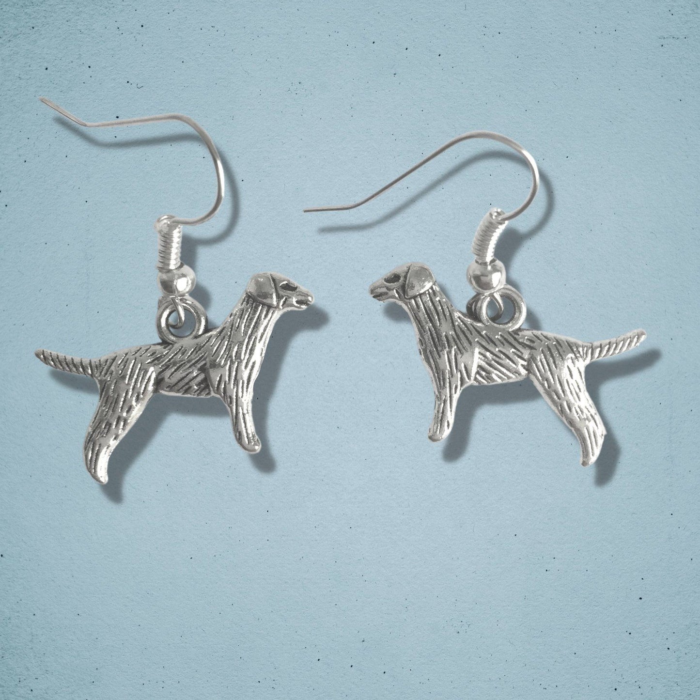 Retriever Earrings Silver
