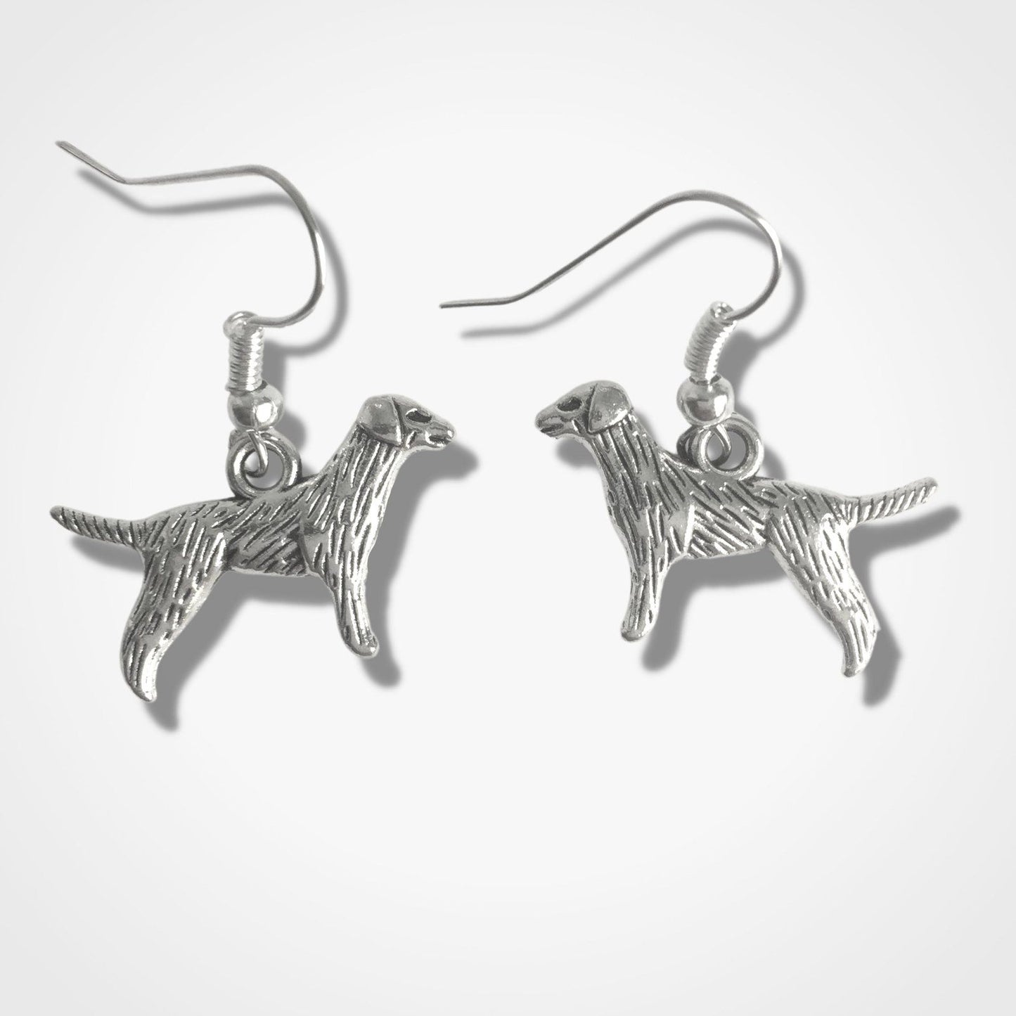 Retriever Earrings Silver