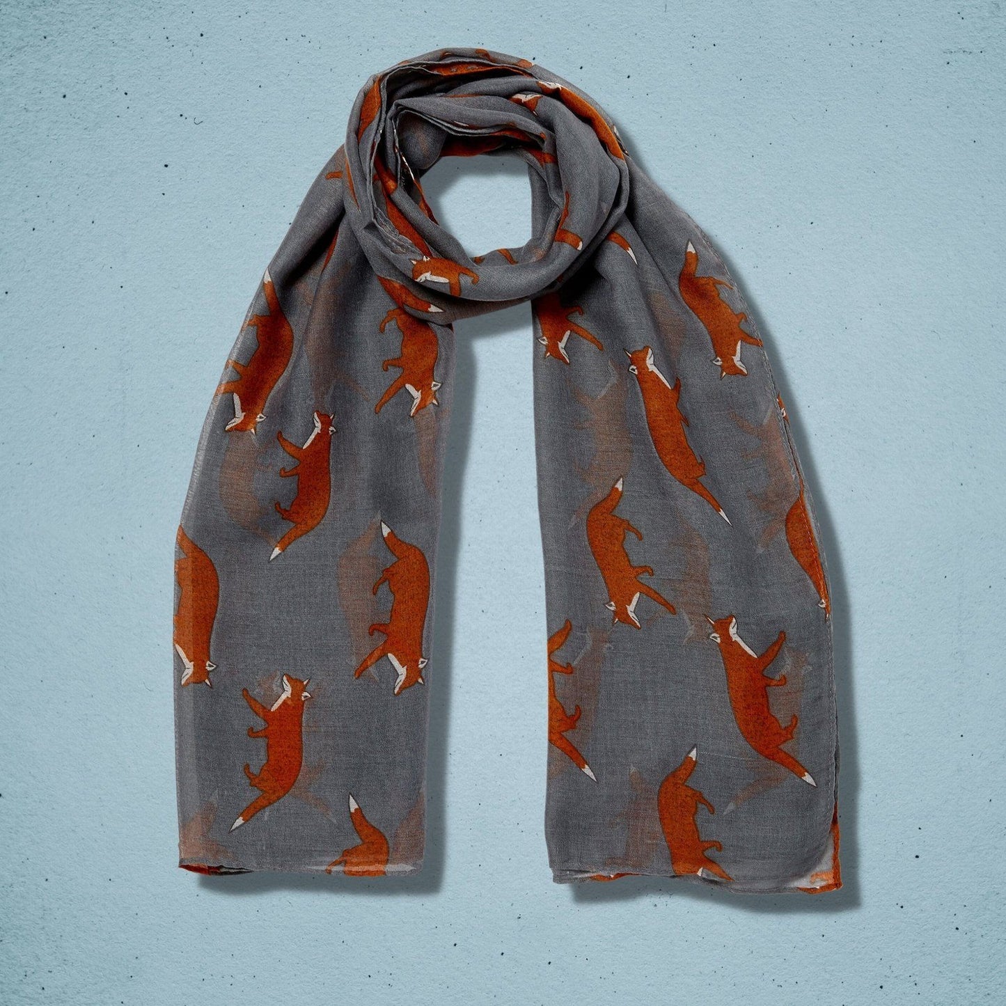 Running Fox Scarf Slate