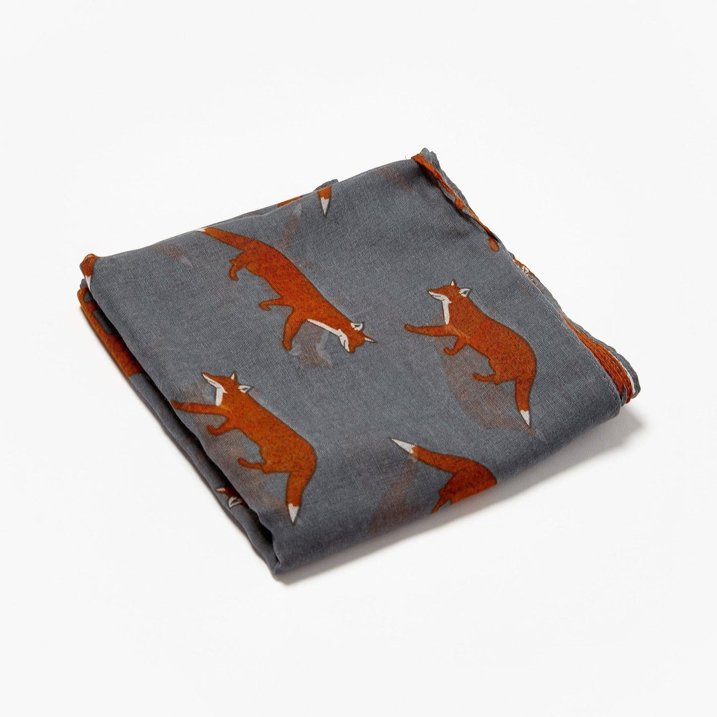 Running Fox Scarf Slate