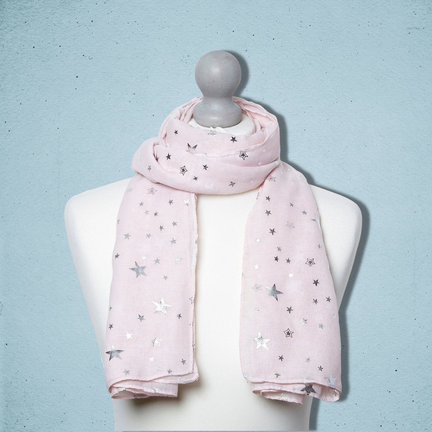 Starry Scarf Pink