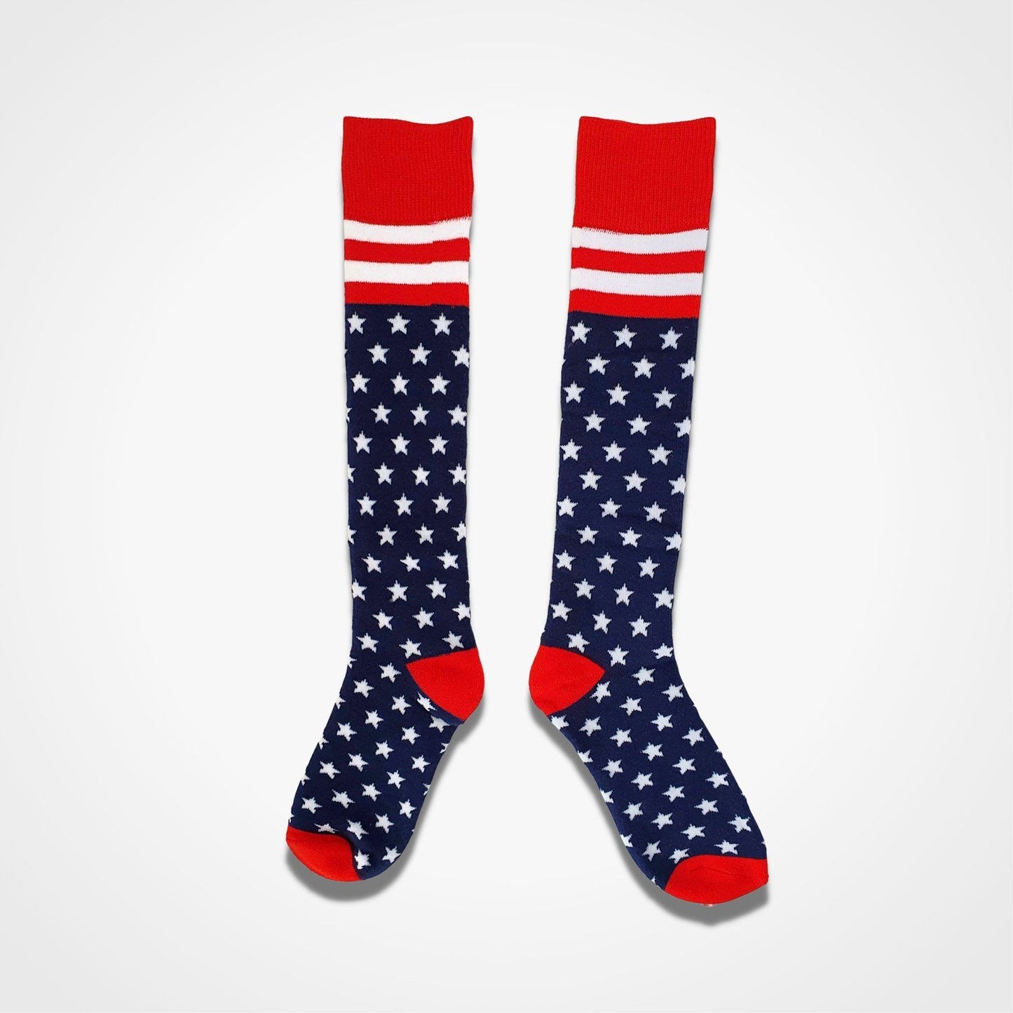 Stars Stripes Socks Red White Blue