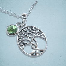 Load image into Gallery viewer, Tree Life Necklace Silver

