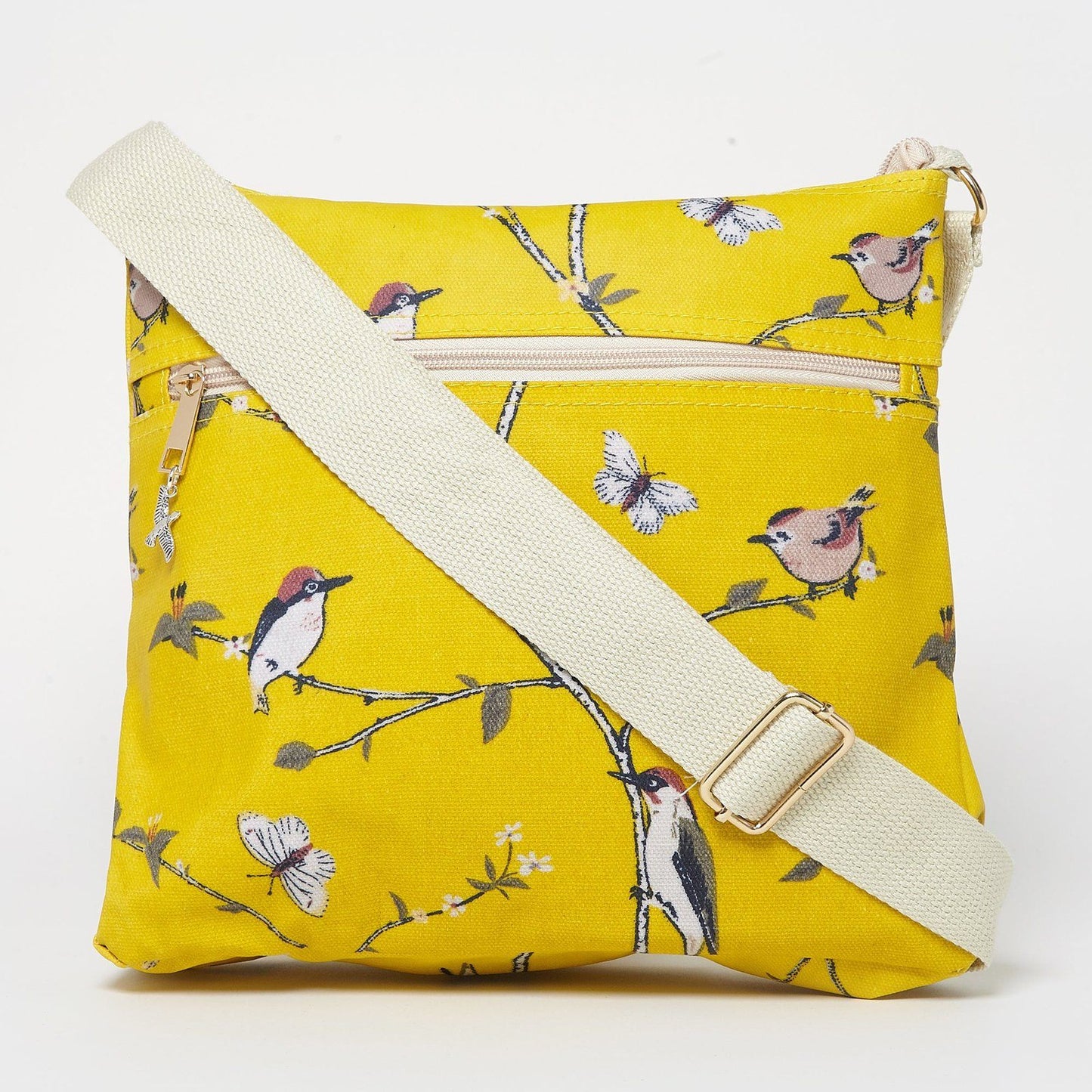 Woodpecker Cross Body Bag Yellow