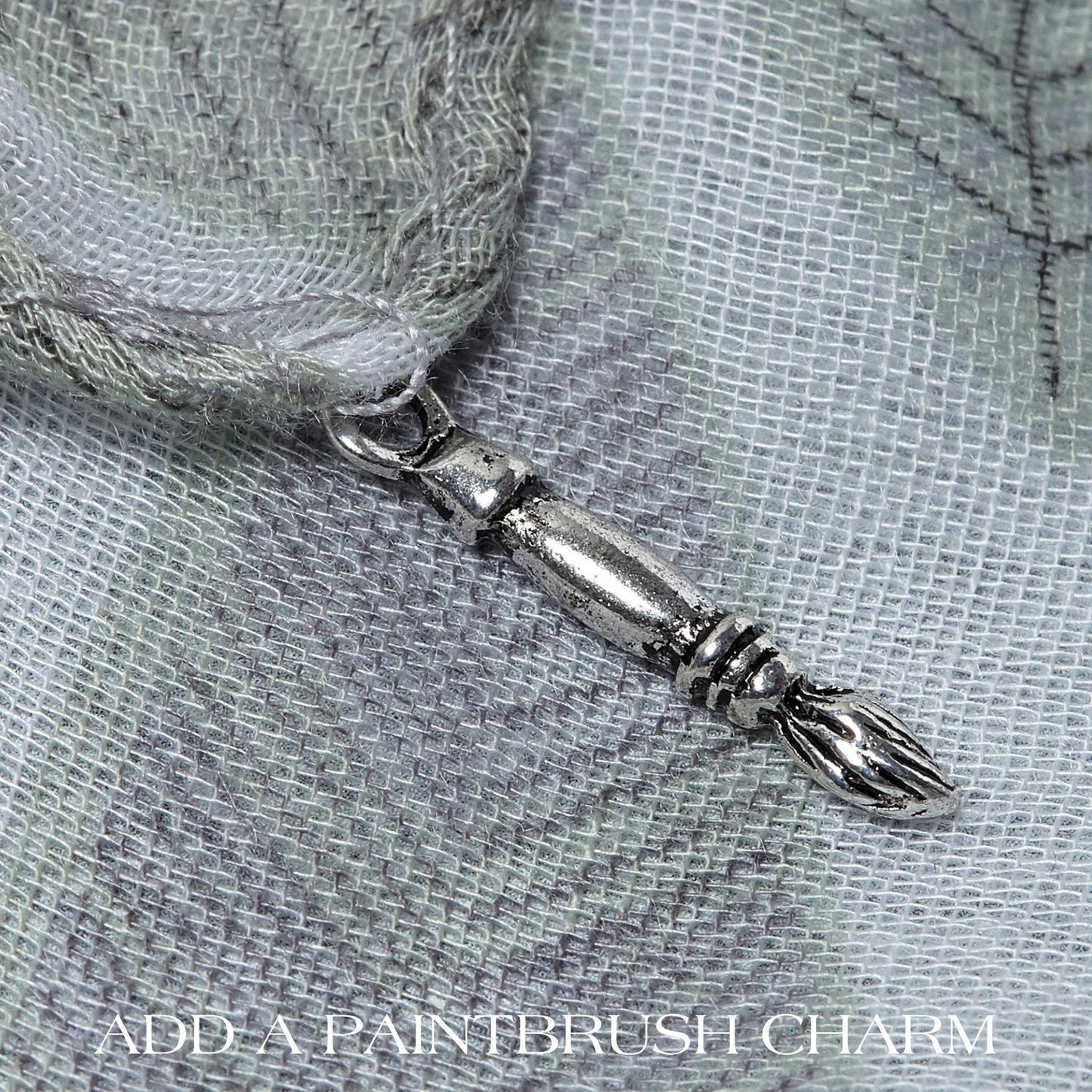 Add A Paintbrush Charm