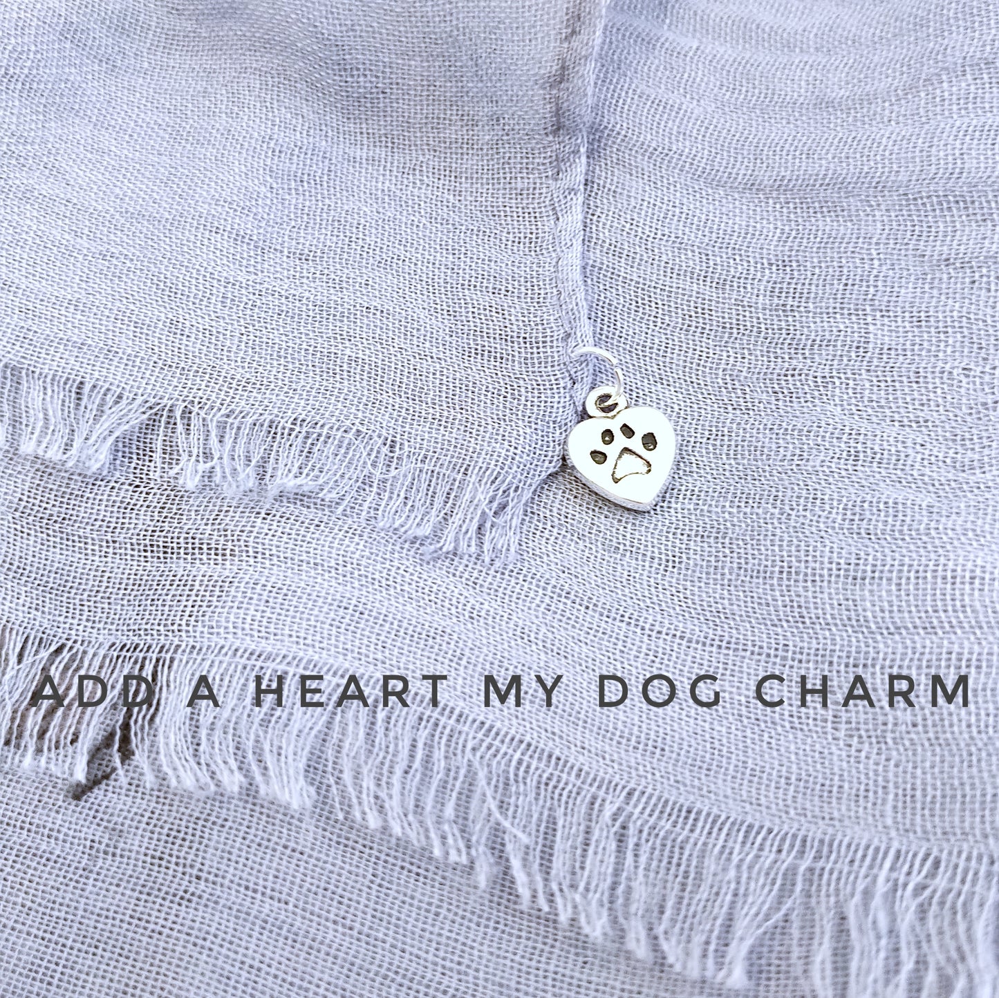Add A ♡ My Dog Charm