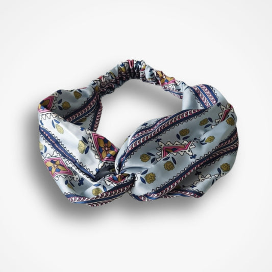 Twist Knot Headband - Slate Vintage