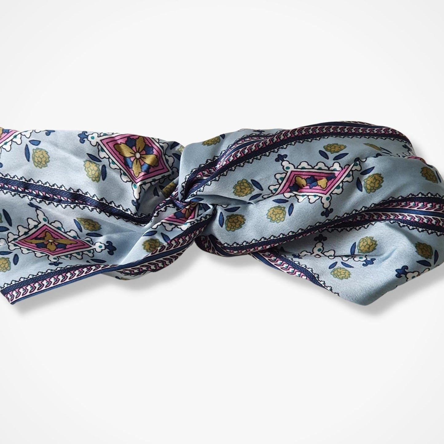 Twist Knot Headband - Slate Vintage