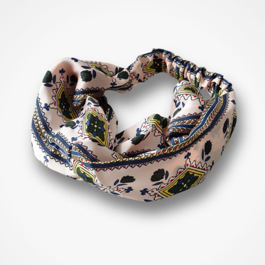 Twist Knot Headband - Pink Vintage