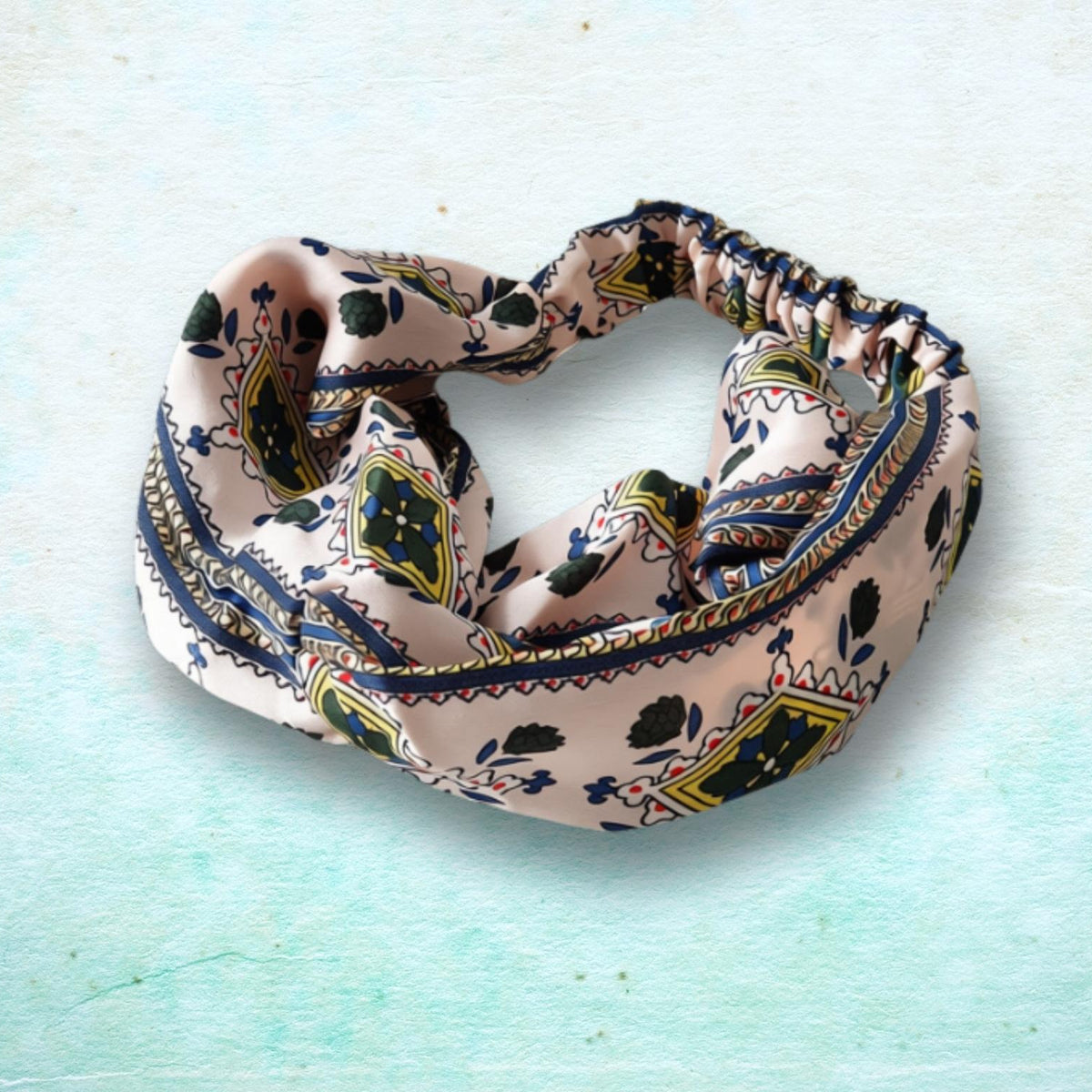 Twist Knot Headband - Pink Vintage