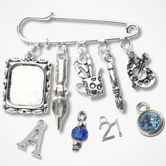 Artist Brooch - Silver