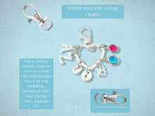 Load image into Gallery viewer, A Cup Of Tea Solves Everything Keyring - Silver
