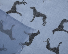 Load image into Gallery viewer, Greyhound Scarf - Blue
