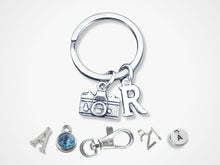 Load image into Gallery viewer, Camera Keyring - Silver
