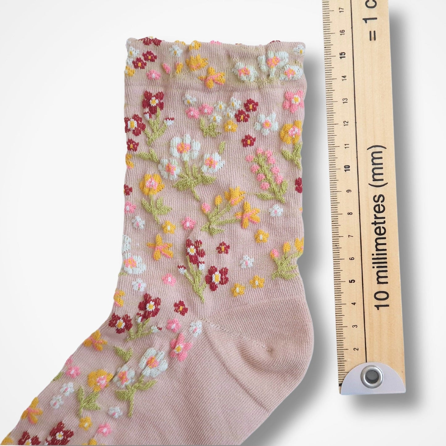 Flower Garden Socks - Pink