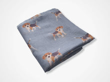 Load image into Gallery viewer, Beagle Dog Scarf - Grey Blue
