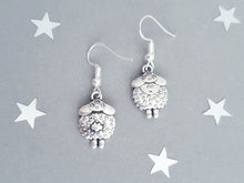 Load image into Gallery viewer, Sheep Earrings - Silver
