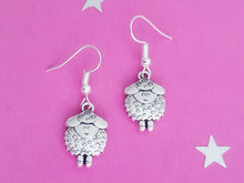 Load image into Gallery viewer, Sheep Earrings - Silver
